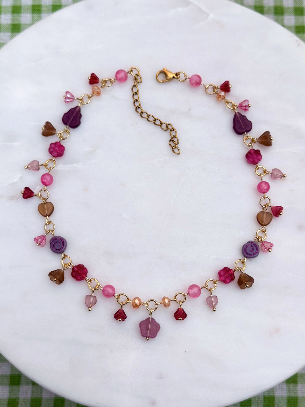 Magenta Meadow Necklace