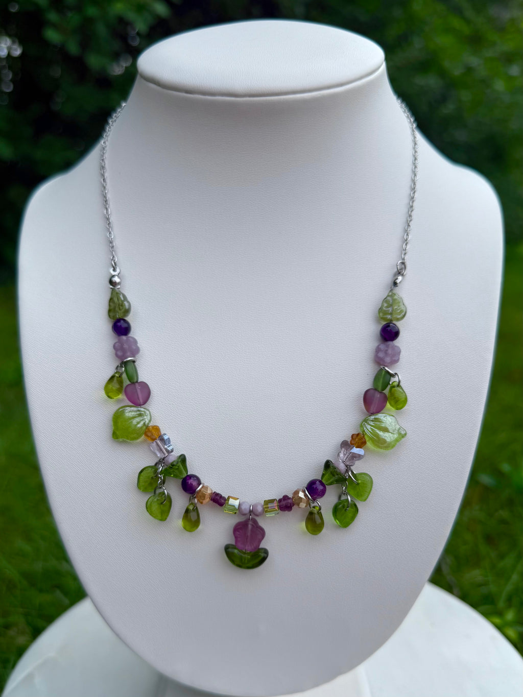 Purple Fields Necklace