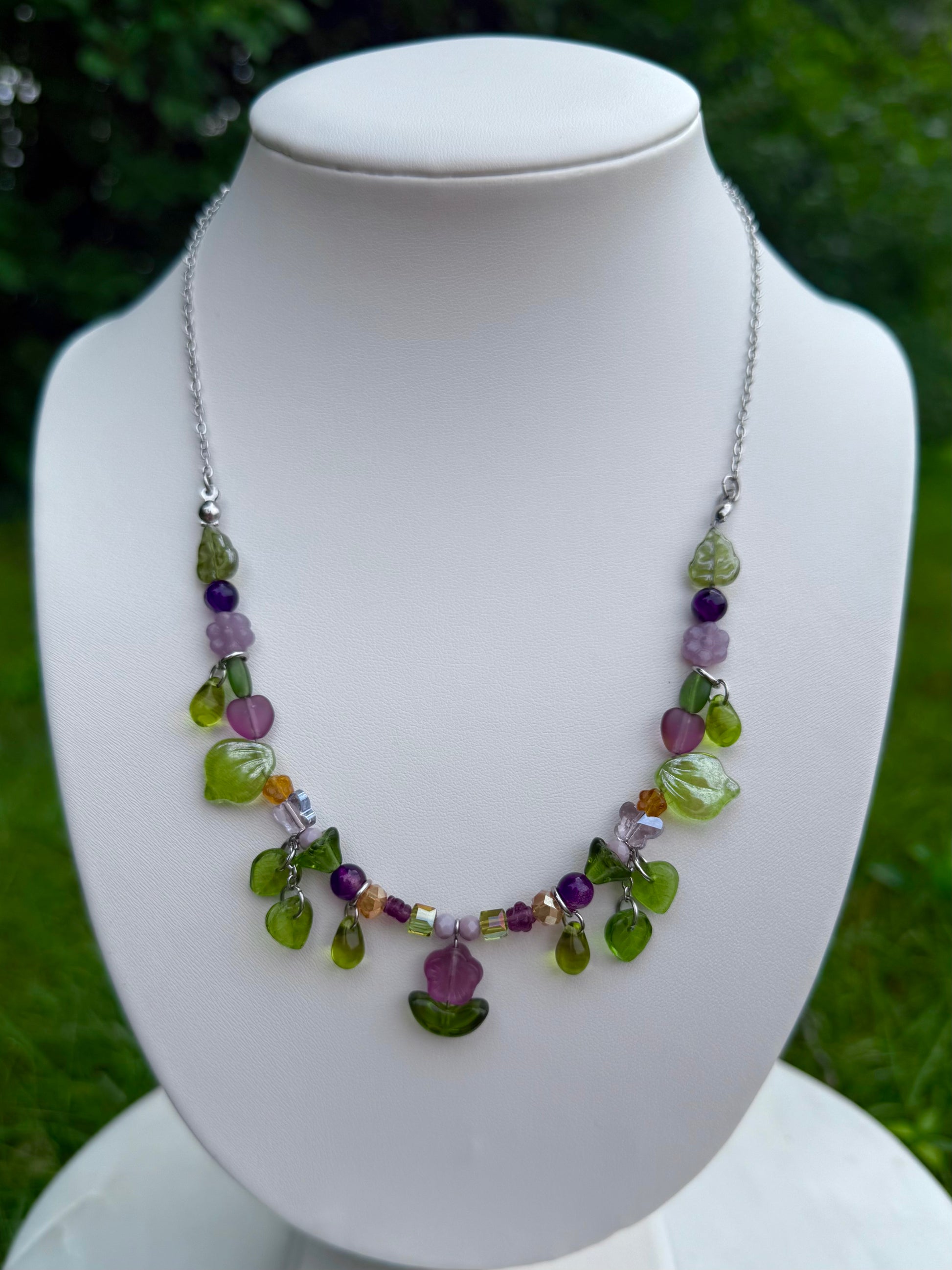 Purple Fields Necklace