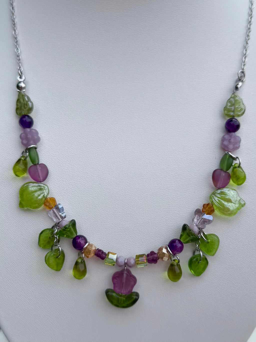 Purple Fields Necklace