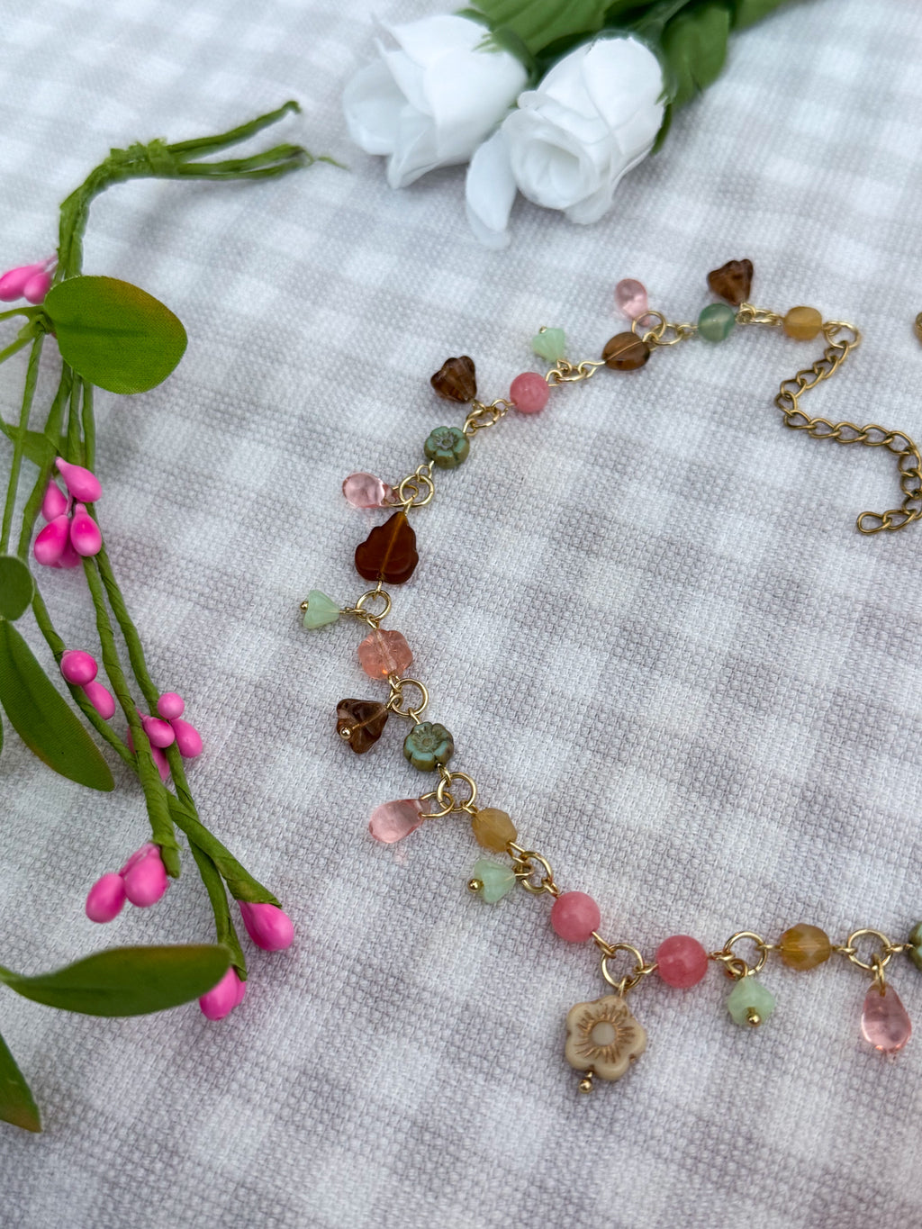 Floral Wisp Necklace