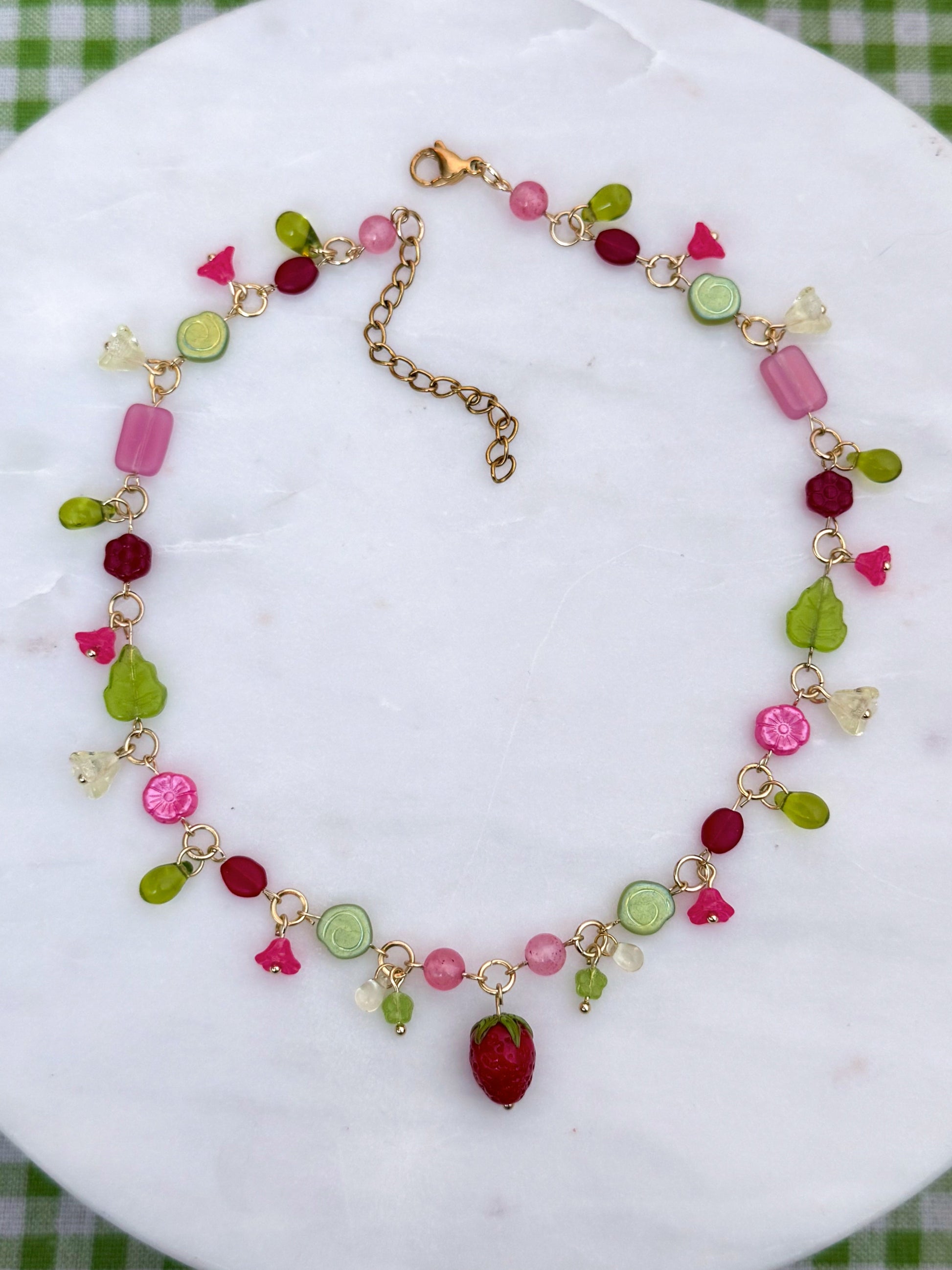 Strawberry Love Necklace