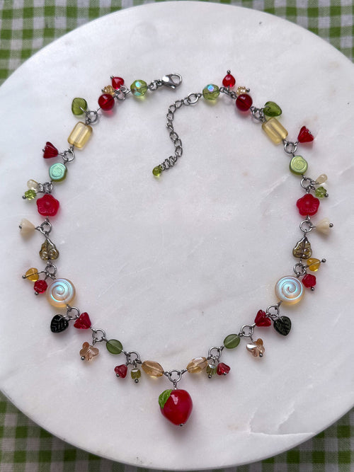 Apple Dumplin’ Necklace