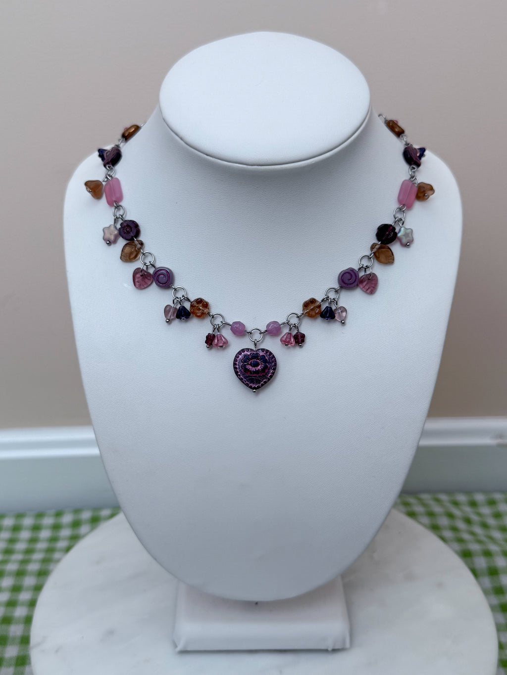 Velvet Heart Necklace