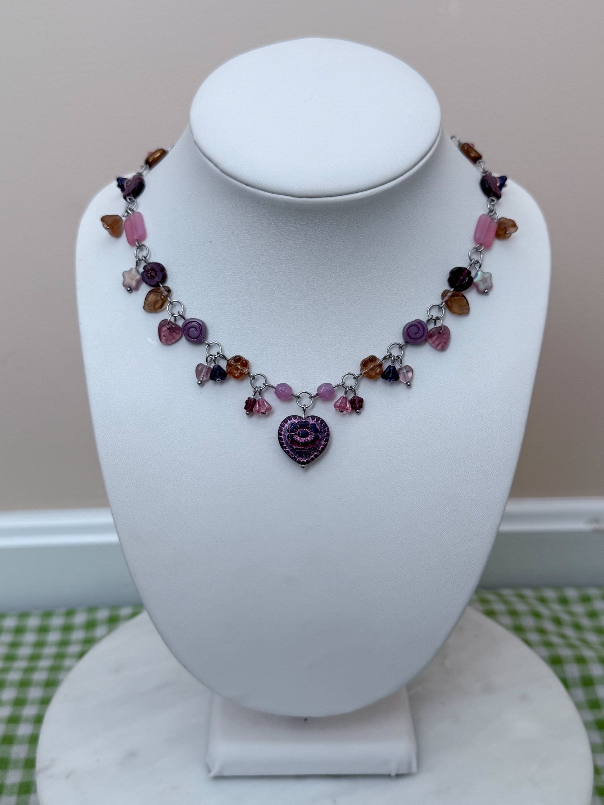 Velvet Heart Necklace