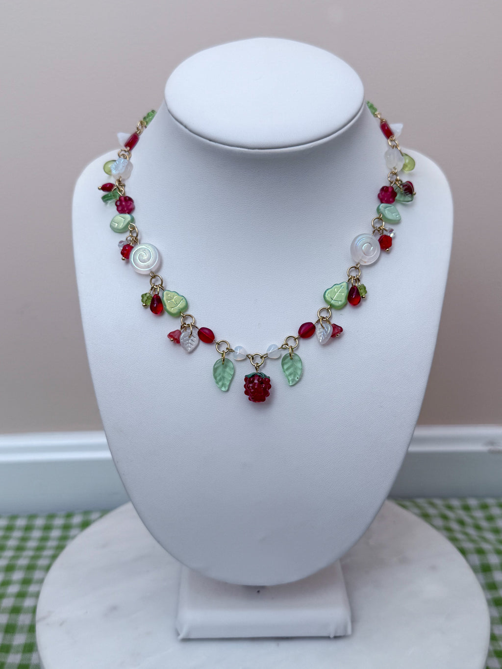 Raspberry Grove Necklace