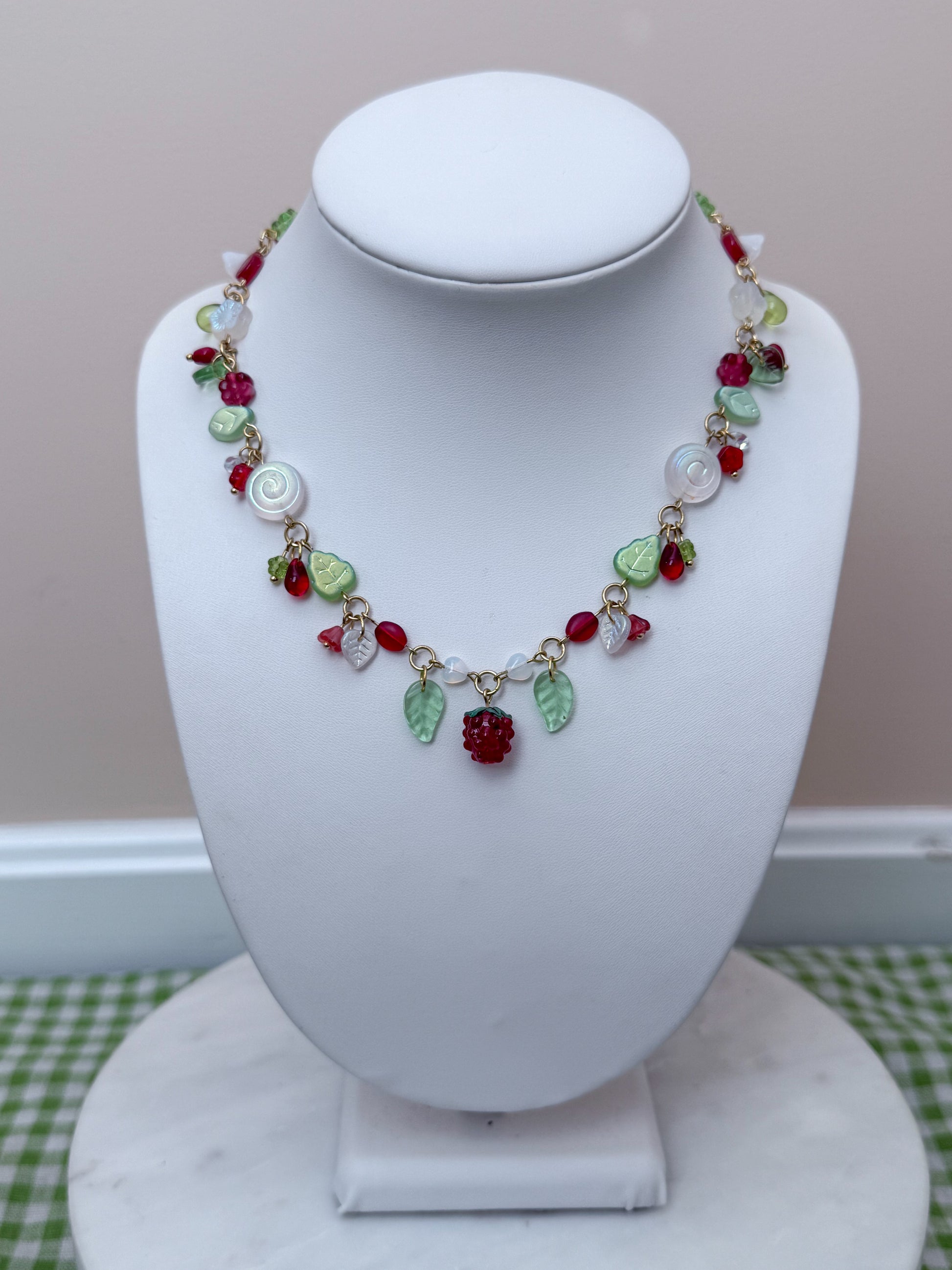 Raspberry Grove Necklace