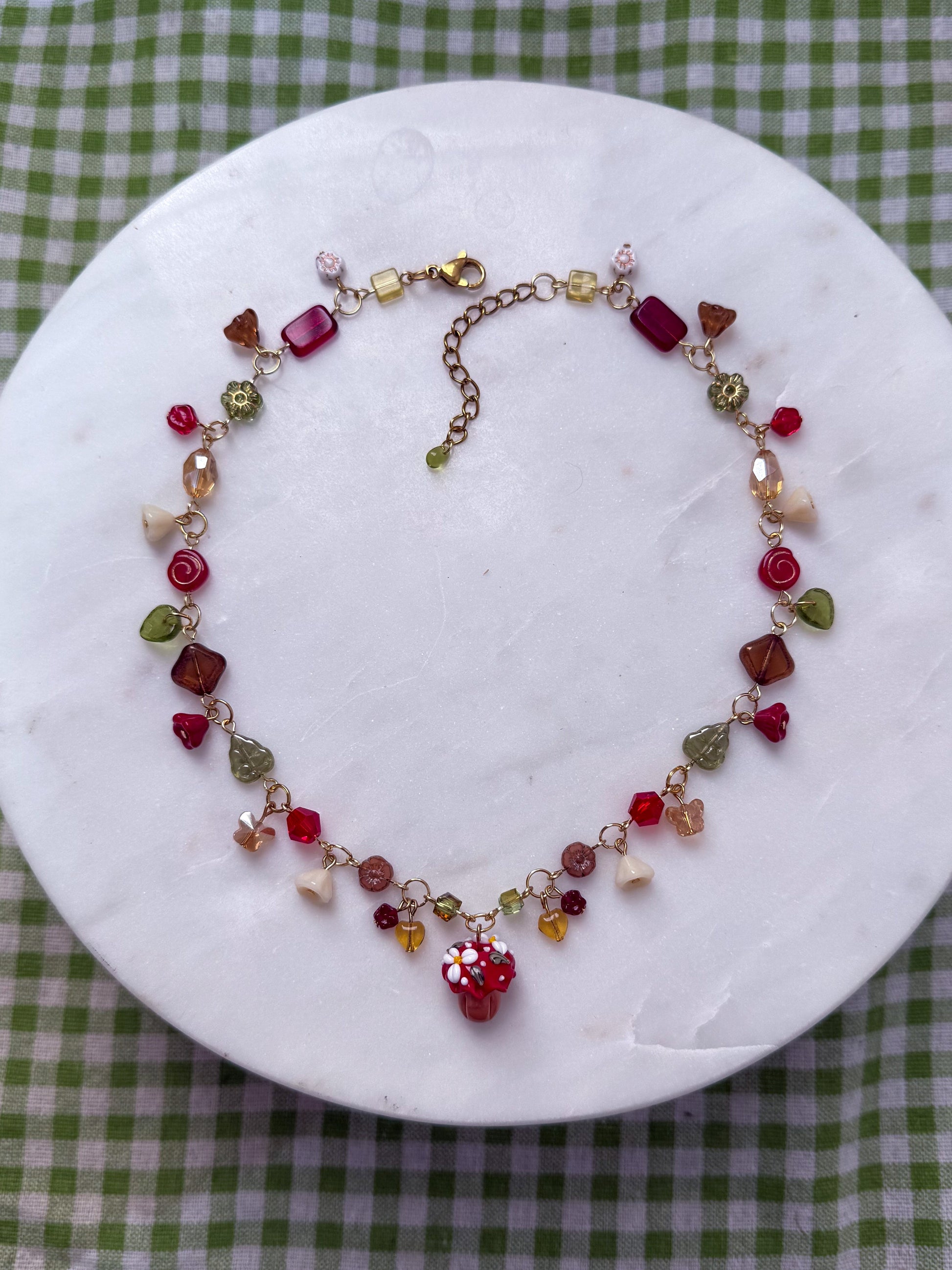 Mushroom Grove Necklace