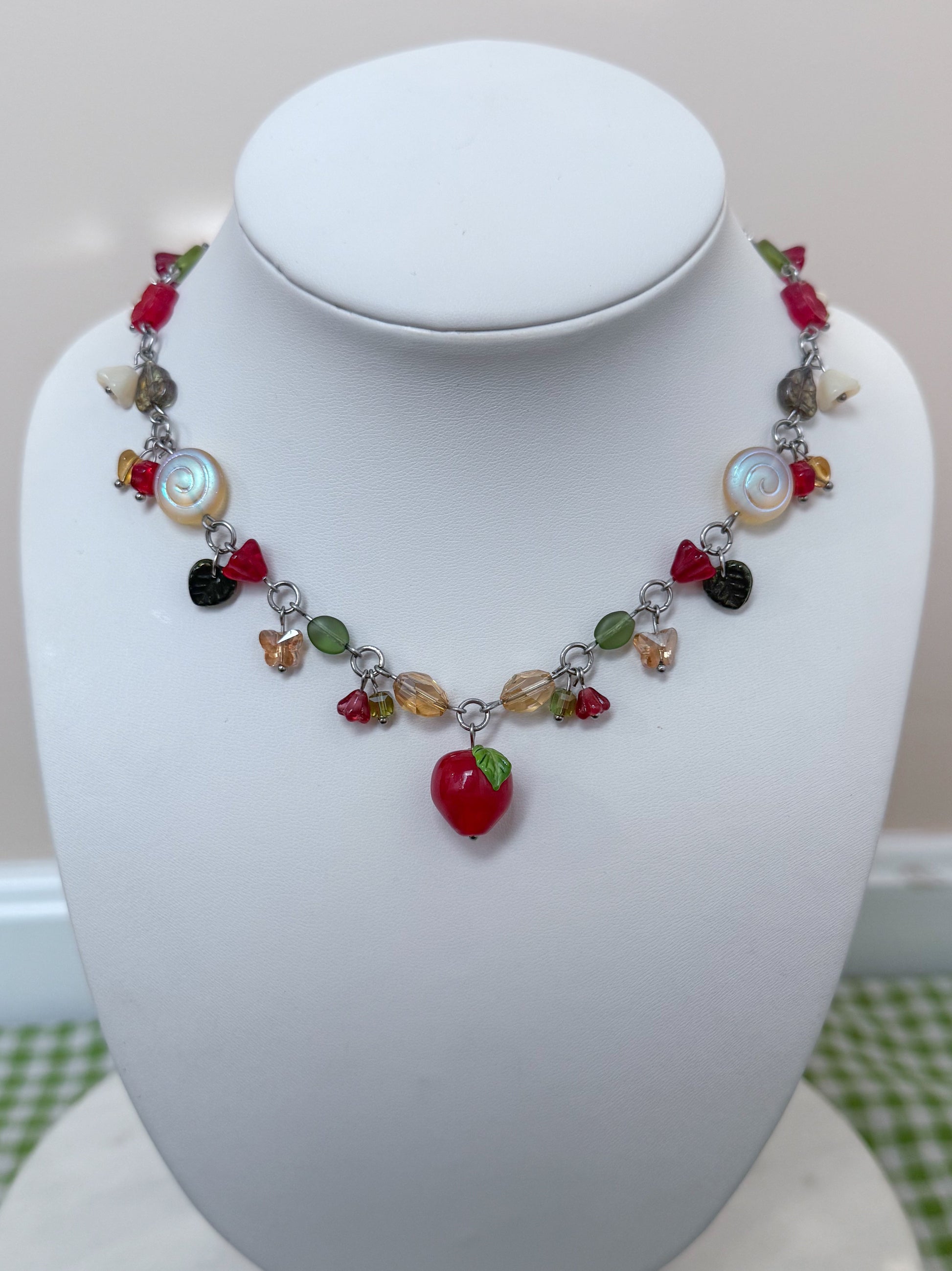 Apple Dumplin’ Necklace