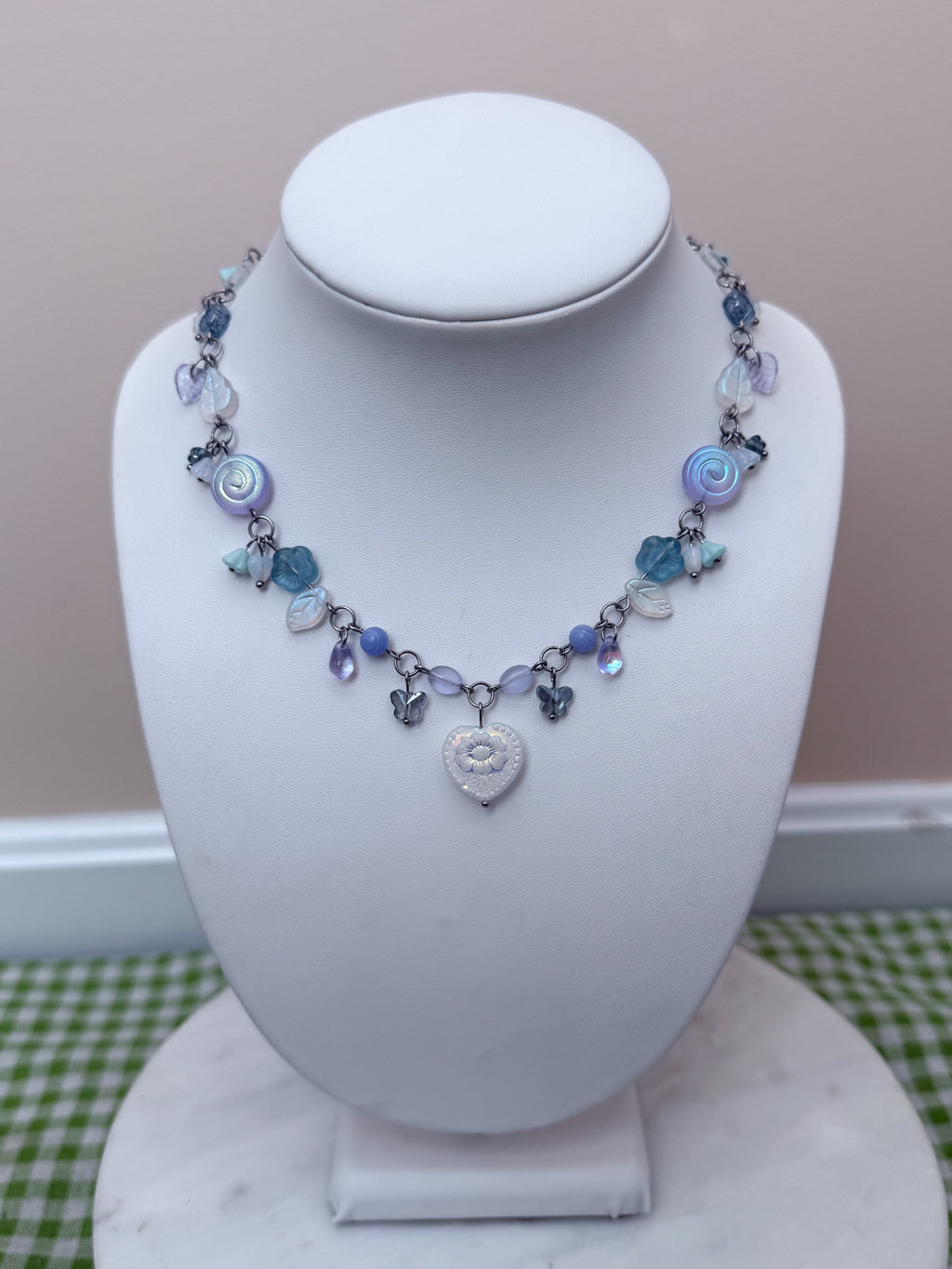 Icy Heart Necklace