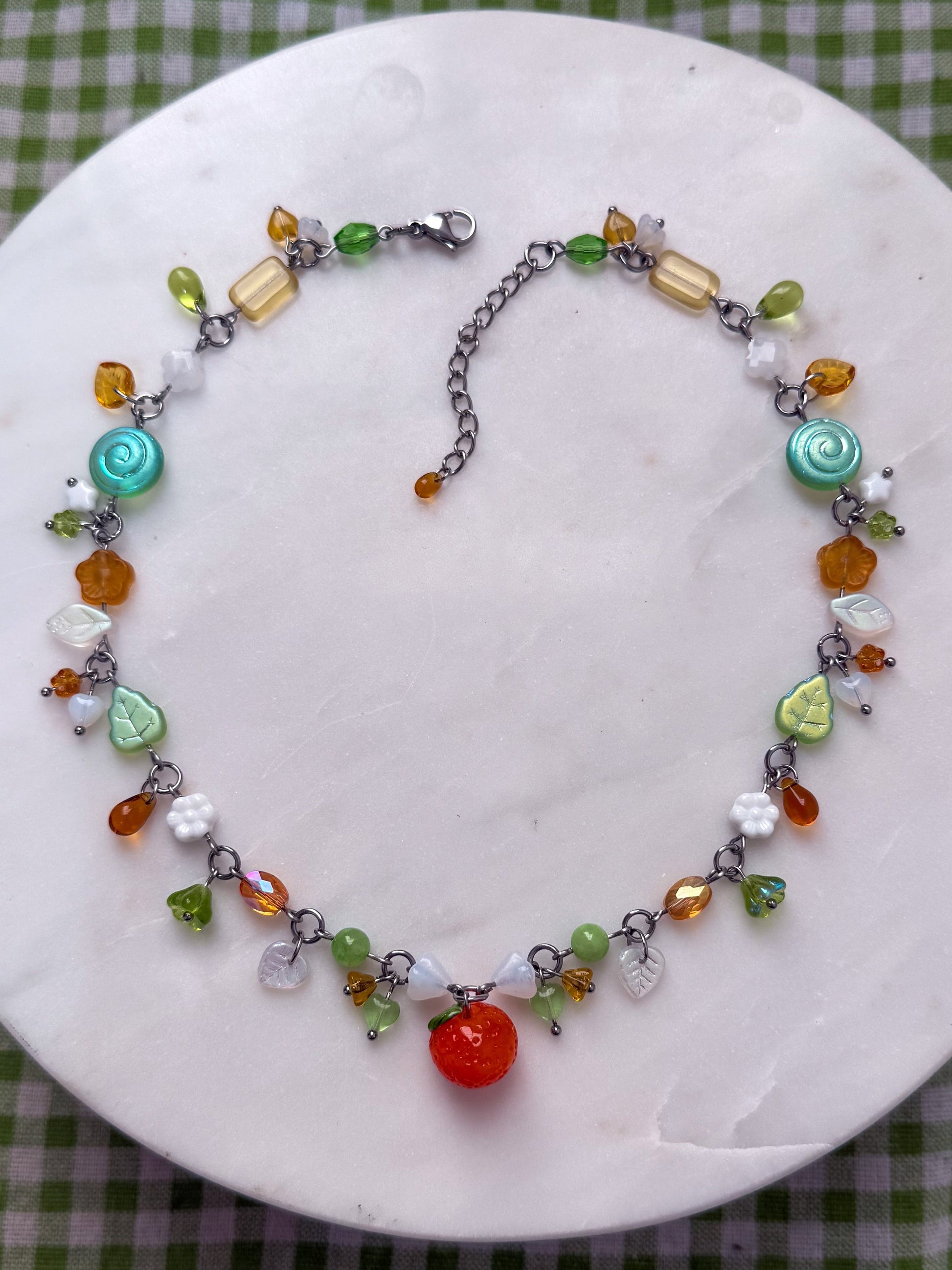 Orange Blossom Necklace