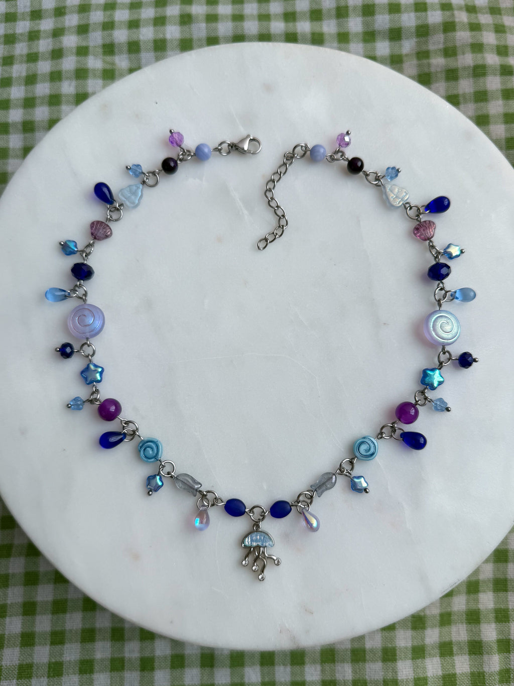 Midnight Jellyfish Necklace
