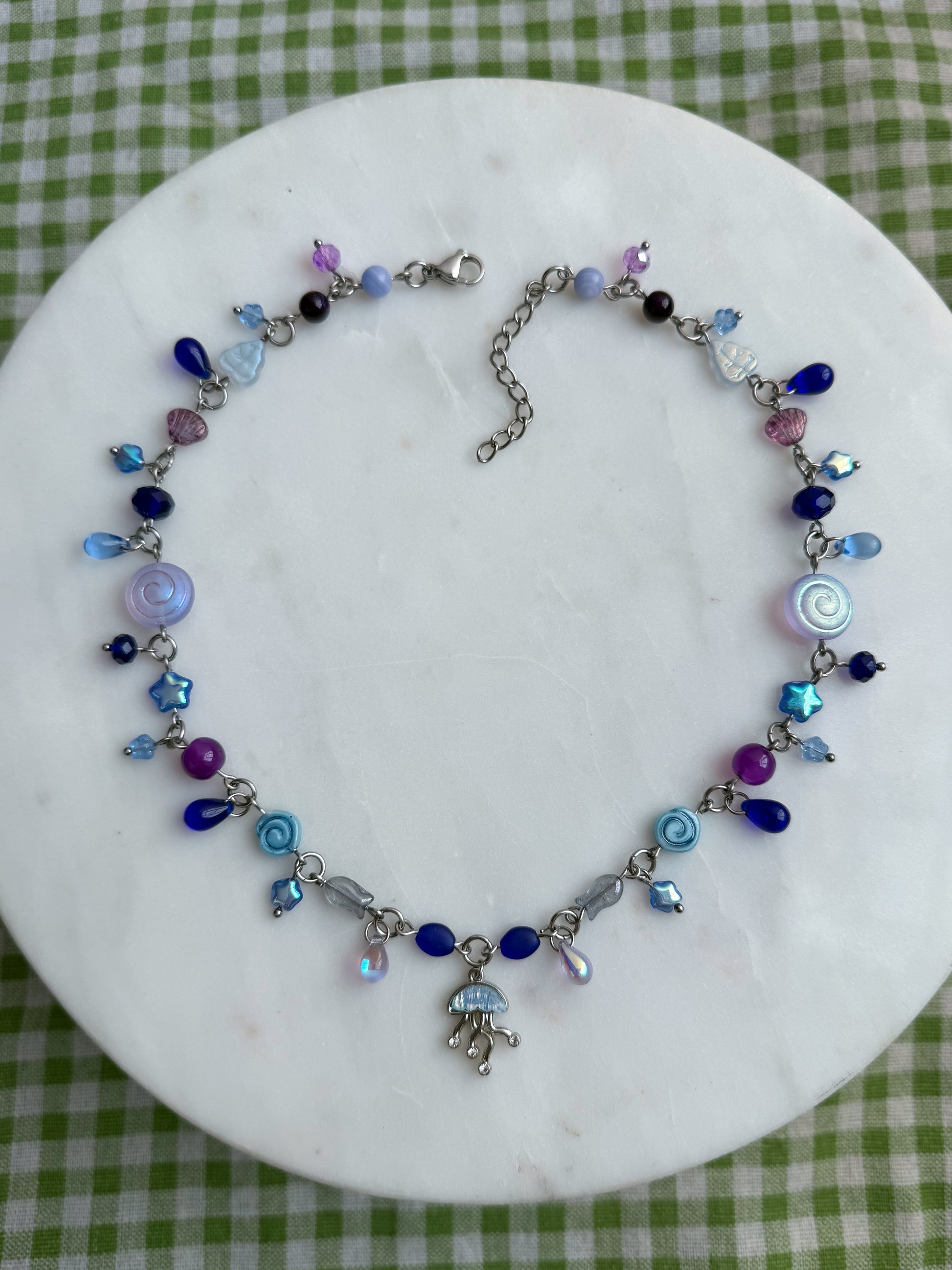Midnight Jellyfish Necklace