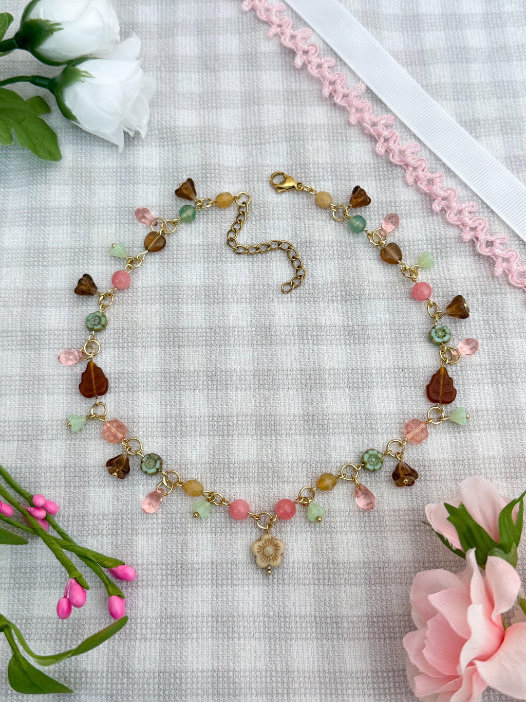 Floral Wisp Necklace