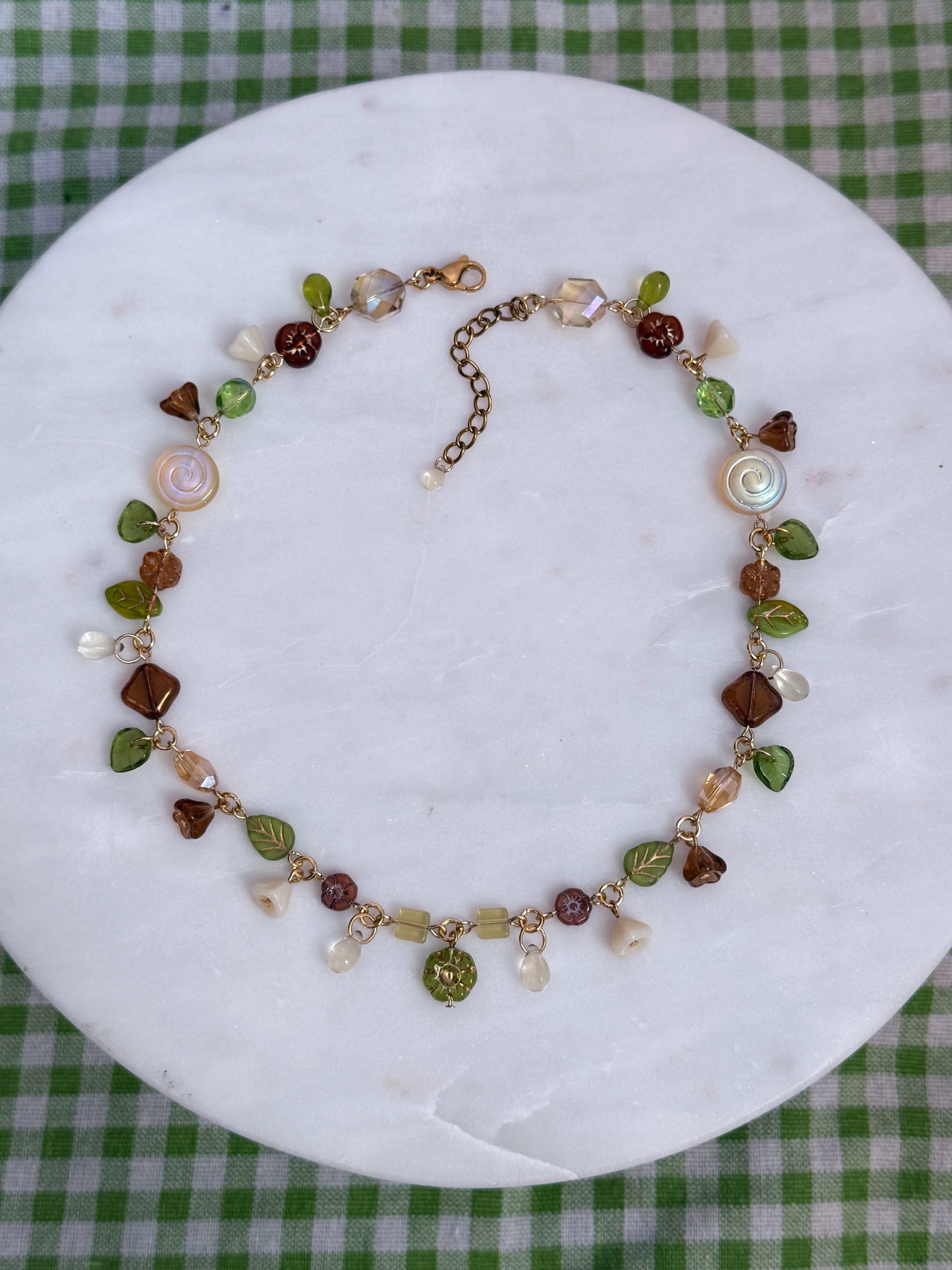 Olive Branch Necklace