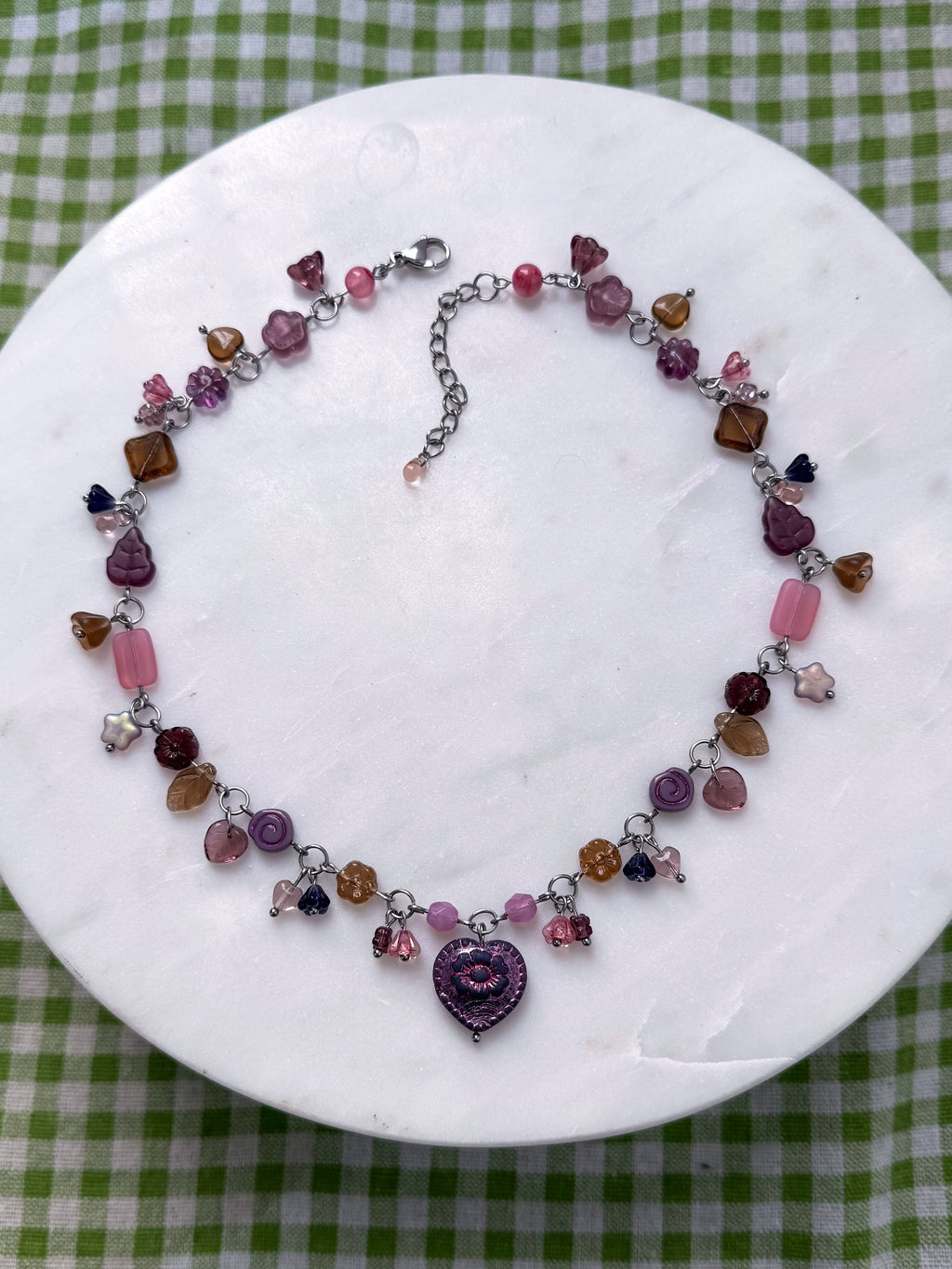 Velvet Heart Necklace