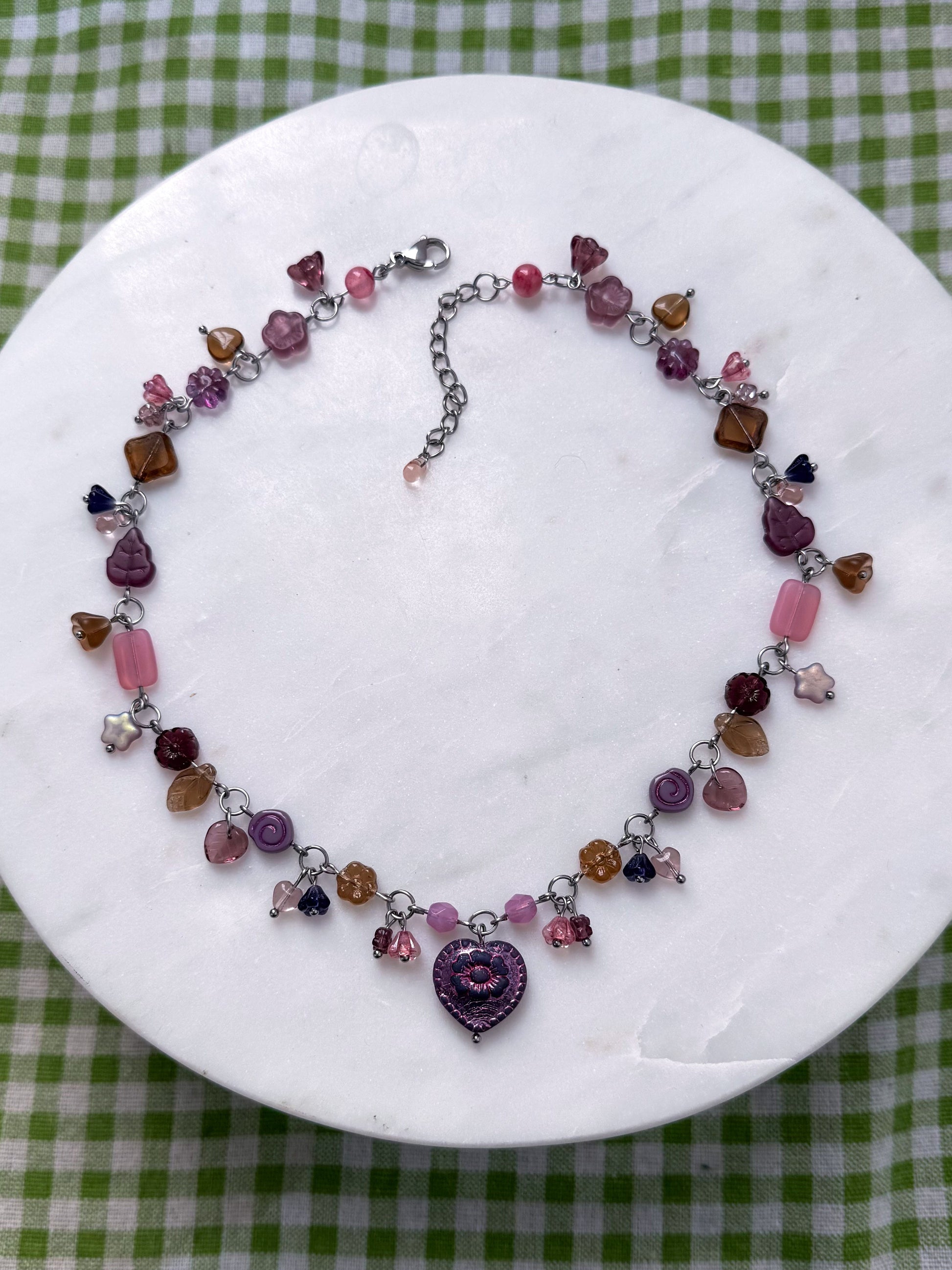 Velvet Heart Necklace