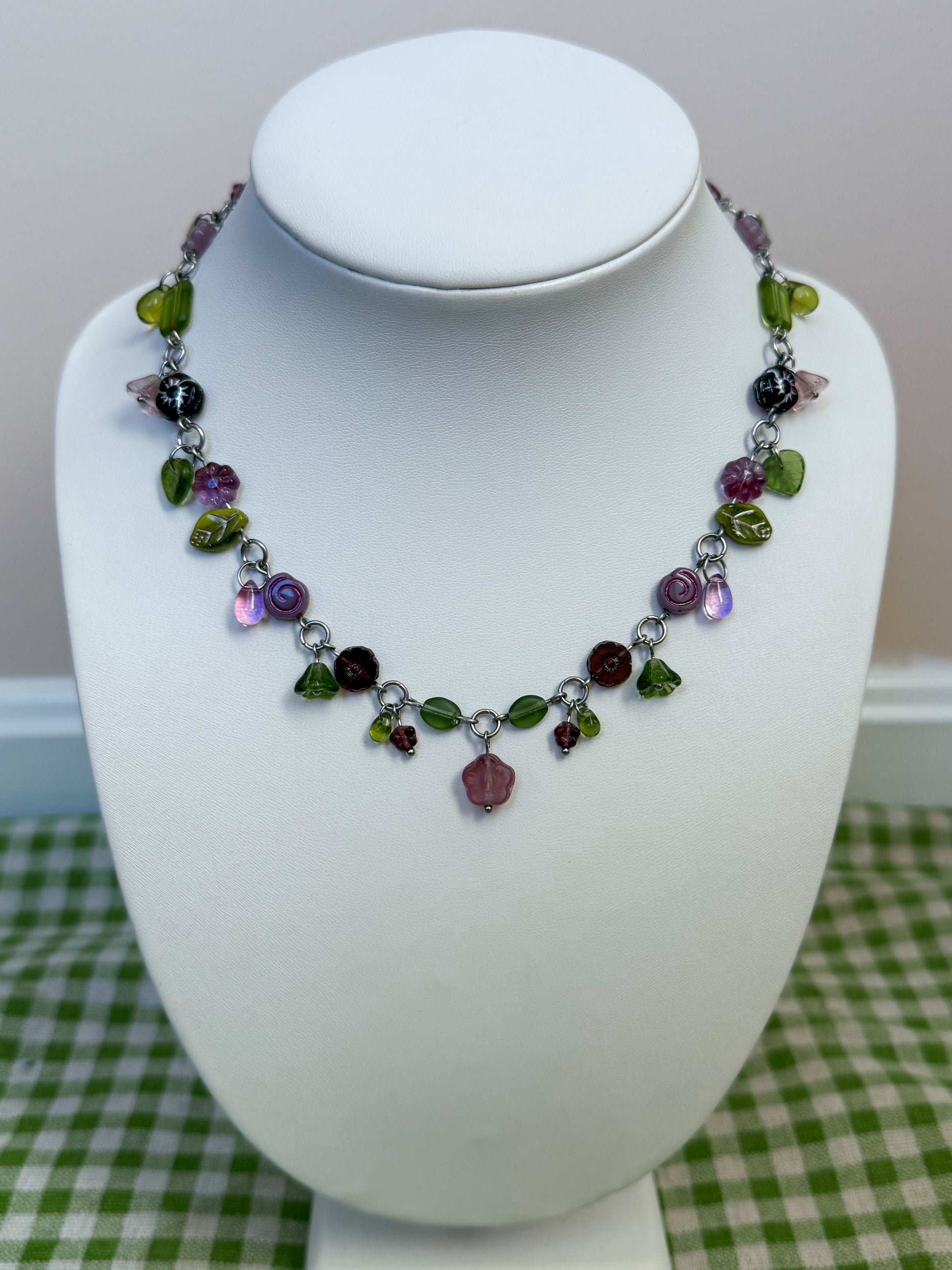 Twilight Flower Necklace