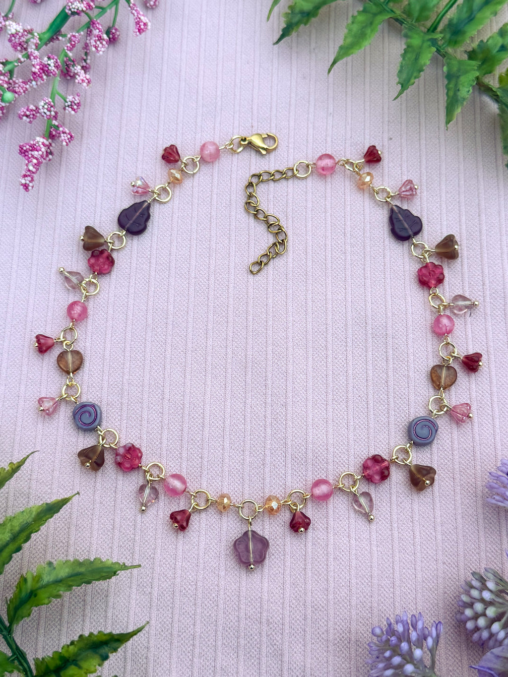 Magenta Meadow Necklace
