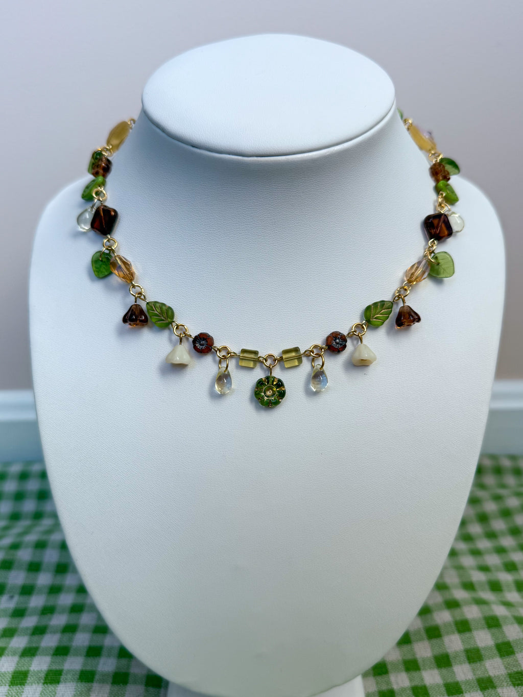 Olive Branch Necklace