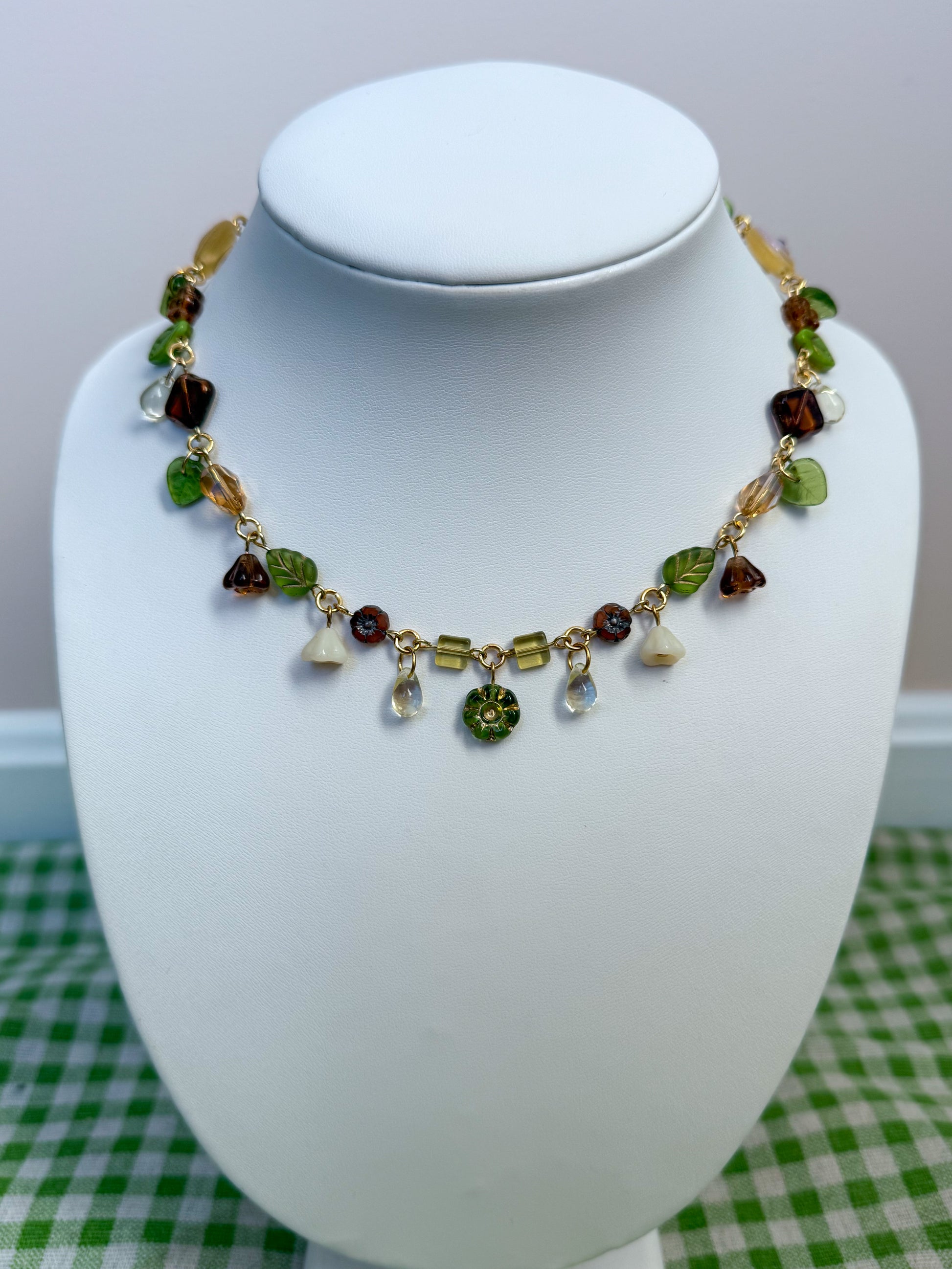 Olive Branch Necklace