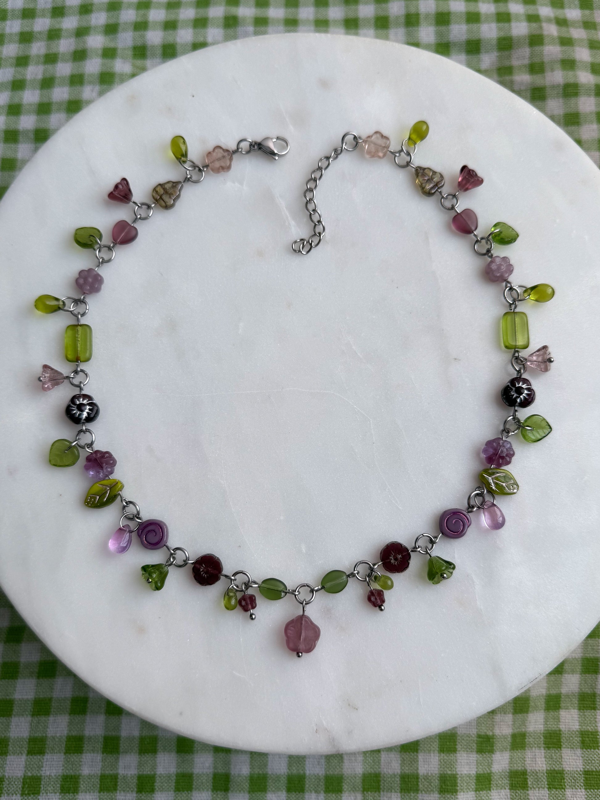 Twilight Flower Necklace