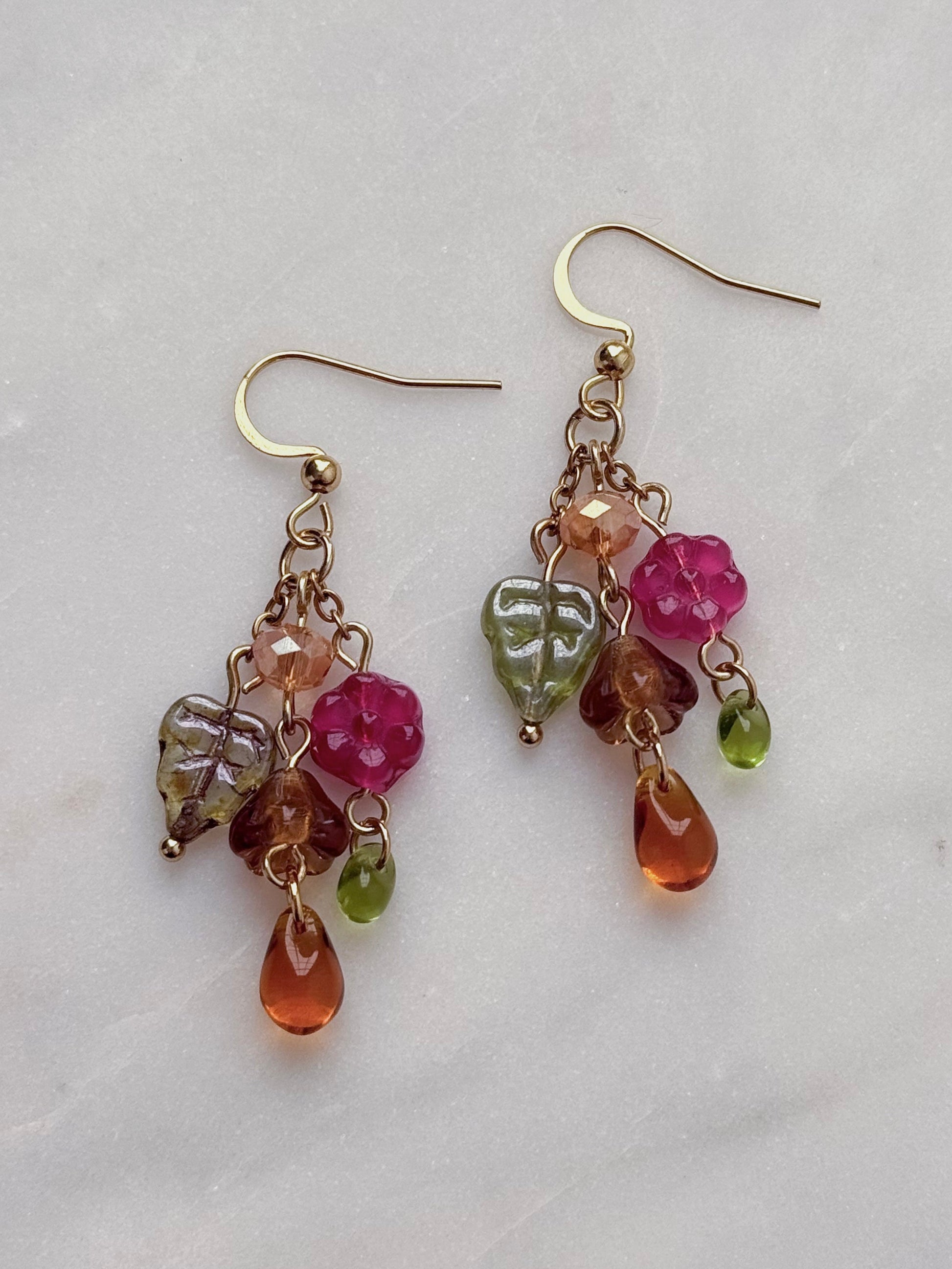 Cranberry Earrings