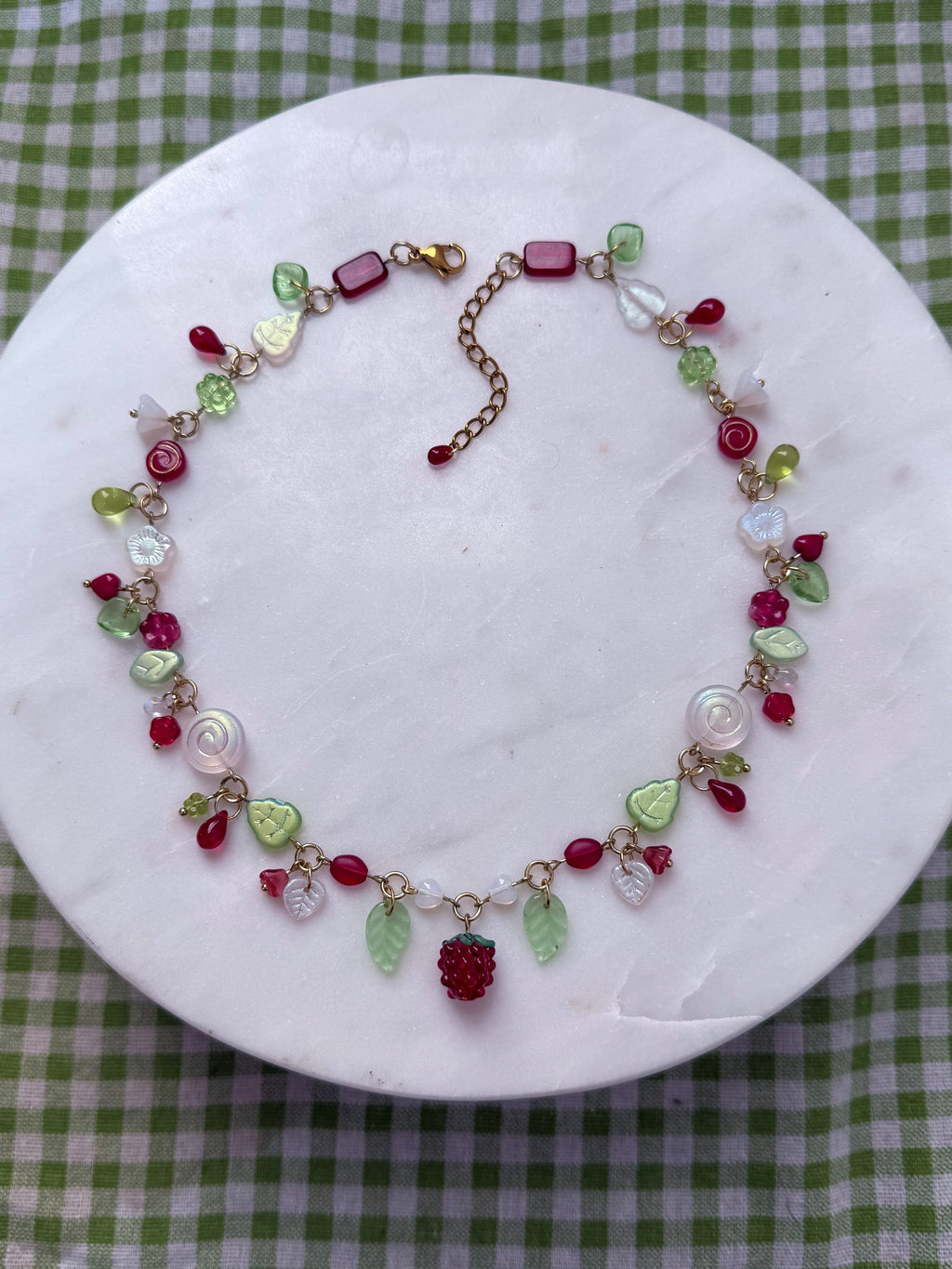 Raspberry Grove Necklace