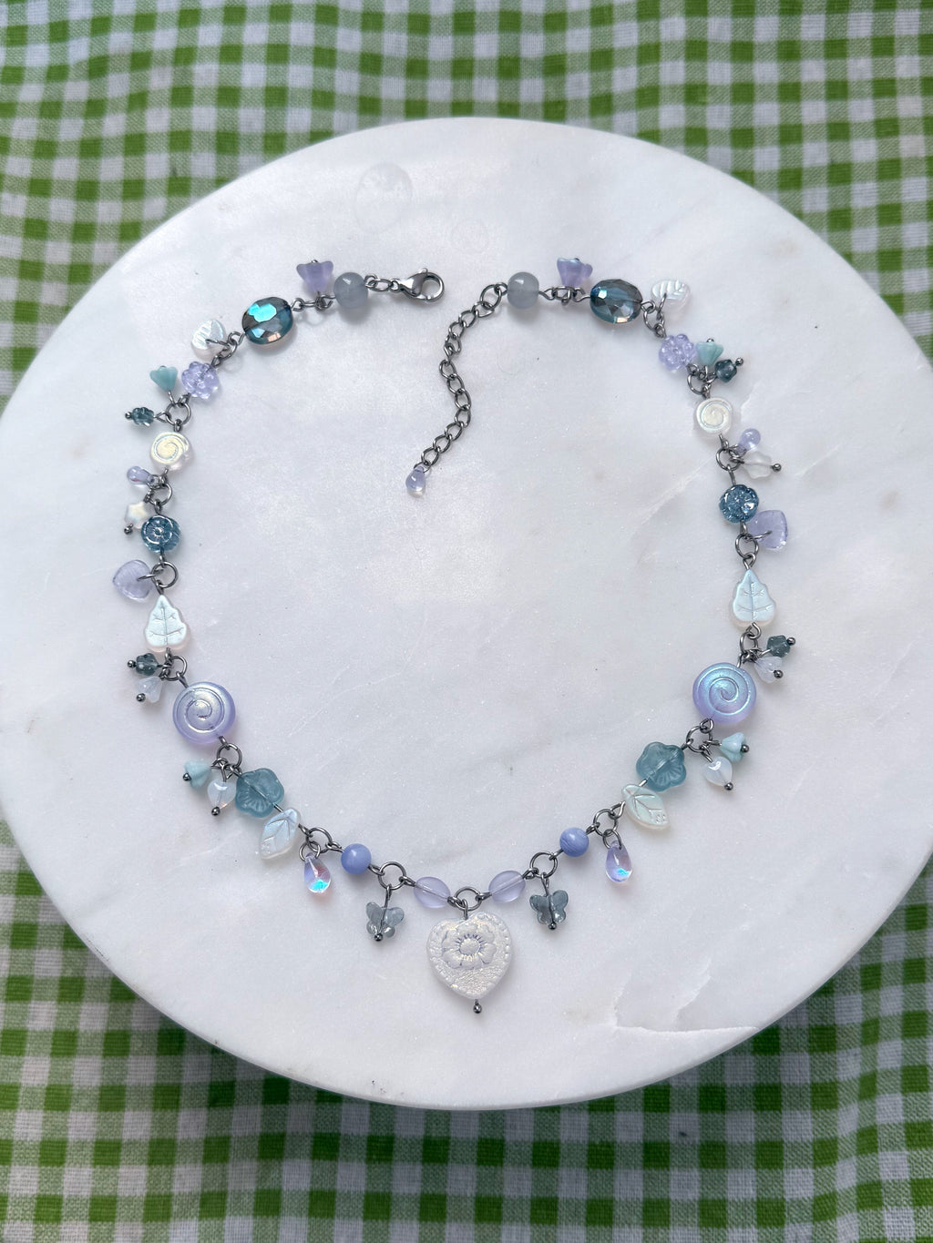 Icy Heart Necklace