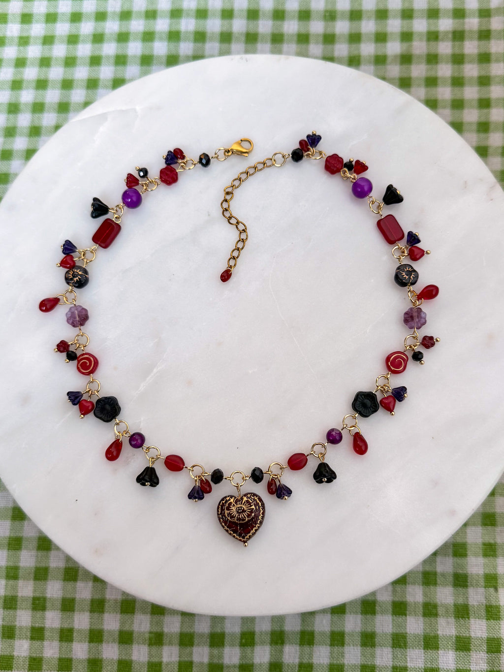 Crimson Heart Necklace